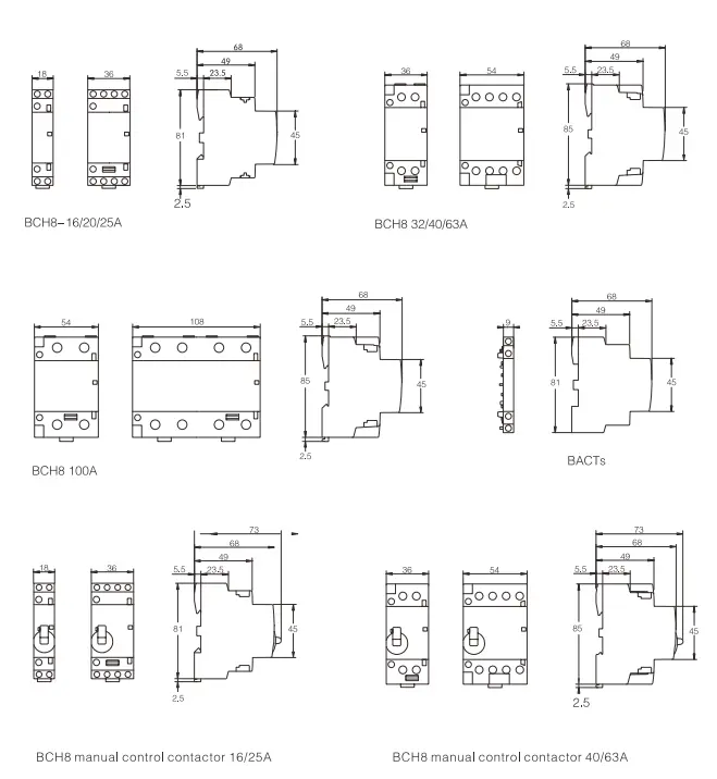 Bch8 Contactor
